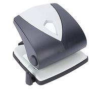 Qcwwy Portable Hole Punch Punches for Paper Card Stock Binding Craft Projects Desktop Plastic Scrap Storage Office Supplies (Black)