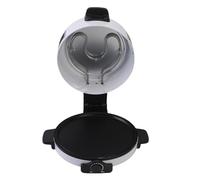 Qcwwy Professional 11.8inch Pizza Machine with Viewing Window, 2000W Fast Heating, Pizza Oven Maker Adjustable Temperature Control Baking Machine for Home Restaurant Use (UK Plug)