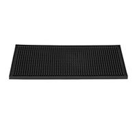 Qcwwy PVC Bar Mats, Countertop Coffee Mat for Home Bar Coaster Kitchen Tool PVC Counter Top Cup Mats Glasses Drying Mat Bar Service Spill Mat for Cocktail Bartender (Xiao Fang)