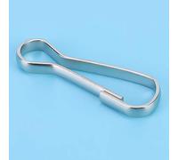 Qcwwy Quality Metal Thicken 100PCS Bird Accessories Hooks for Parrots Cage, Multifunctional and Convenient Hanging, Lightweight and Sturdy, Practical for Bird's Hammock or Toys