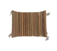 Qcwwy Rabbit Wooden Swing Large Space Climbing Hammock for Small Animals Like Hamsters, Rats, Gerbils (20 * 30CM)