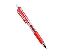 Qcwwy RETRACTABLE Gel Ink Pens, SMOOTHER WRITING EXPERIENCE, PRECISE AND IMPACT-RESISTANT DESIGN, COMFORTABLE AND EFFICIENT, CONVENIENT RETRACTABLE DESIGN, LARGE CAPACITY SIGNATURE PEN (Red)