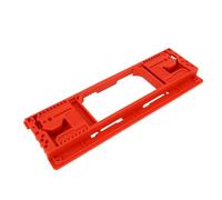 Qcwwy Robust Scharnier -Mortiser -Template Adjustable Precision for The Installation of Fast Hinge and Professional ABS Red ABS