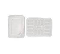 Qcwwy Safe Plastic Reptile Egg Incubator with Ventilation Holes - 16 Grids Reptile Hatching Box for Bearded Dragon - Easy to Clean Hatchery Box