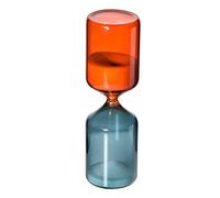 Qcwwy Sand Hourglass Timer Sand Clock Multifunction Hourglass Timer Handcrafted Decorative Rotating Stylish Hour Glass Desk Countdown Clock Time Management for Home Cooking (Small 26x5cm)