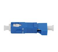 Qcwwy SC Male to LC Female Fiber Optic Adapter Sockets Converters Low Insertion Loss High with Lightweight Compact Design for Telecom Network Ethernet Optical Communication Equipment