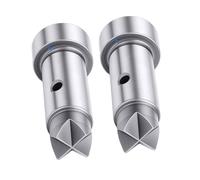 Qcwwy Scaling Hammer Head Tungsten Steel Carbide Pneumatic Rust Removal Tool for Ship Deck and Industrial Surface Prep 22mm Size for Triple Head Air Hammer Users Boat Yacht Series