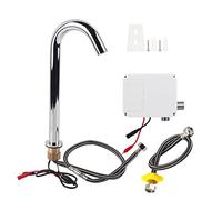 Qcwwy Sensor Faucet, Stainless Steel Intelligent Induction Equipment Touchless Kitchen Faucet Automatic Sensor Tap for (Battery-Powered-high-end)