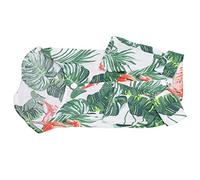 Qcwwy Shirts Dog Apparel Small Medium Dogs Cats with Allover Heron Island Print Snap Closure Cotton Fabric Hawaiian Dog Shirt Pet Summer Shirt for Hawaiian Dogs (M)