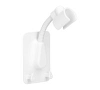 Qcwwy Shower Head Holder Shower Bracket Caddy Punch-Free Adjustable 360 Rotation No Drill No Damage Wall Mount with Strong Adhesive for Bathroom Home