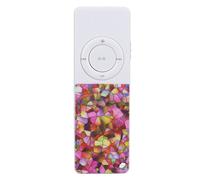 Qcwwy Slim Mini MP3 Player ABS Material Long Battery Life 64GB Memory Slot for Music Enthusiasts and Active Lifestyles Portable Audio Video (d1)