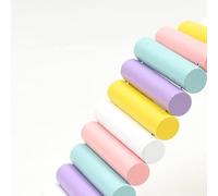 Qcwwy Small Animal Arch Bridge Colorful Bendable Hamster Ladder Climbing Toy with Quick Connect Fasteners for Hamsters Mice Rabbits Pet Supplies (6x40cm)