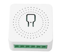 Qcwwy Smart Relay Switch 3.0 Module 16A Wireless Relay Switch Module with Voice Control APP Remote Timer Power Monitoring for AC
