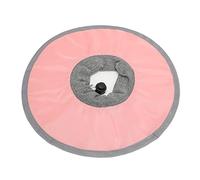 Qcwwy Soft Cat Recovery Collar, Adjustable Cat Cone Collar with Comfortable Polyester Fabric for Cats and Kittens After Surgery, Anti Licking Protective Elizabethan (M)