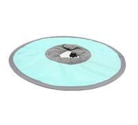 Qcwwy Soft Cat Recovery Collar, Adjustable Cat Cone Collar with Comfortable Polyester Fabric for Cats and Kittens After Surgery, Anti Licking Protective Elizabethan (L)