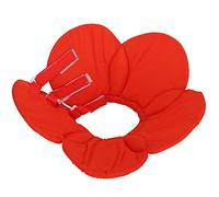 Qcwwy Soft Pet Recovery Collar with Adjustable Hook and Loop Closure for Cats Dogs Post Surgery Healing (L)