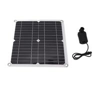 Qcwwy Solar Kit, Abs Material with 100W Solar Panel, Efficient Rate 720L/H for DIY Irrigation and Water Fountain Use