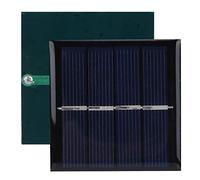Qcwwy Solar Panels Solar Panel Panel Cell 4Pcs 0.45W 2V 58x58mm with Resin Coating for DIY Projects Science Experiments Charging Small Batteries Polysilicon
