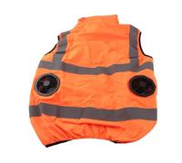 Qcwwy Sun Protection Fan Cooling Vest Breathable Light Different Scenes That Are Suitable for Warehouse Workers (XXXL)