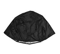 Qcwwy Sunshade Cloth Pet Cage With 2 Rolling Shutter Doors Design Blocking Protective Curtain Dog Crate Covers Water Proof For Outdoor Use Pet Cage Cover Oxford (Black)