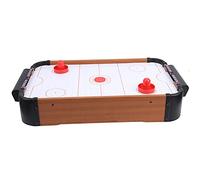Qcwwy Table Air Hockey Game Toy Toy Play with Wooden Desk Interactive to Improve the Friendship of -child Grace, 20.1 X 12.2 X 4.1in