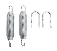 Qcwwy Tensioner Anchor, Deck Idler Tension Spring Carbon Steel Rugged Anchors Replacement Zero Turn Replace Part for Equipment Tensioning Mechanism