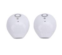 Qcwwy The Headphones of The Translator Device Ai Learning Function with Food Digital Screen Include 2 User Manuals 1 Set (White)