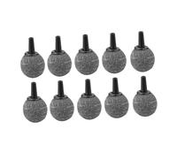 Qcwwy The Lasting Stone of The Round Bubble Helps Oxygenate The Water in The Aquarium of The Fish Tanks, Set 10 Pumpkin Pattern Stones