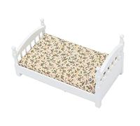 Qcwwy Toy Bed for the Baby House, a Full Bed Set with Detailed Deficiency, an Additional Child's Play