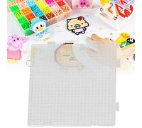 Qcwwy Transparent Templates Pegged Puzzles for Intellectual Development Parenting Education Craft Materials (Little Sifang)