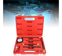 Qcwwy Tu-13 Tester Copper Alloy Fuel Pressure Gauge Kit For Injection Pump Diagnostics 0-100Psi 0-7Bar For Automotive Mechanics And Car Owners Automotive Gauges