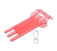 Qcwwy Universal Box Portable ABS Case for Steel Tip Darts Soft Tip Darts Shooting Archery Equipment (Red)