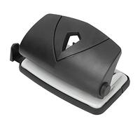 Qcwwy Universal Comfortable Hole of Puncher Effectively Strikes 2 for 10 Sheets, Ideal for The Use of Offices and School, Black