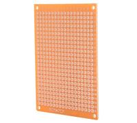 Qcwwy Universal Design Standard 2.54mm Hole Pitch with Pre-Drilled Holes for Electrical Experiments Electronic Factories 10pcs 5x7cm Single Side Prototype PCB Breadboard Smart