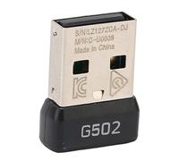 Qcwwy Usb Receiver Mouse Adapter Abs Metal For G502 Lightspeed Compact Design Stable 2.4Ghz Signal For Gamers And Office Use Desktop Peripherals
