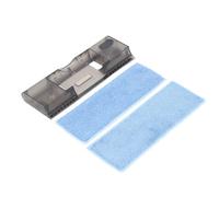 Qcwwy Vacuum Cleaner Water Tank, Durable ABS Material with 2 Mopping Pads, Easy Install Replacement Part for P10 P11