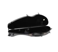 Qcwwy Violin in Versatile 4/4 Versatile Carbon Fiber of Full Size with Double Straps and a Reinforced Cerebral Hygrometer