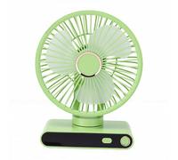 Qcwwy Wall Mounted Illuminated Draft Creator Desk Fan 5 Speed Cooling Adjustable Personal Fans Wall Mount Battery Operated Rechargeable Device Digital Display Tool Basics Air