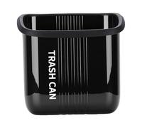Qcwwy Wide Opening Glad Roomate Garbage Hanging Trash Can Mountable Indoor Compost Bucket Wide Opening Glad Roomate Garbage Space Saving Under Counter Small Waste Bin for (Black)