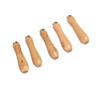 Qcwwy Wooden File Handle Ergonomic Replacement Accessories for Jewelry Tools with Comfortable Grip and Durable Wood Material Ornamental Tools Accessories