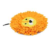 Qcwwy Woven Feeding Mat Hair Felt Cloth Interactive Snuffle Training Toy 22 Inches For Indoor And Outdoor Pets Dog Supplies (Type A)
