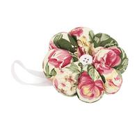 Qcwwy Wrist Pin Cushion Soft Fabric Hands Free Sewing Needle Holder for Beginner Student Mother Grandma) Other Sewing Embroidery Supplies (Pumpkin Needle (Pastoral Rose))