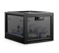 QCXWCJWD Lockable Medicine Box, Lockable Fridge Storage Box, Premium Material LockableContainer for Medicine, Phone, Food, Lock Box for Refrigerator Kitchen Home Safety, Fridge Safe Box (01)
