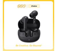 QCY Buds ANC -45dB Adaptive Noise Cancelling Wireless Bluetooth 5.4 Earbuds 6 Mics Clear Call 10mm Dynamic Driver Earphone 25Hrs GRAY