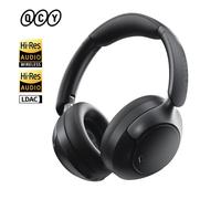 QCY H3 Pro ANC Wireless Headphone 50dB Noise Canceling Hi-Res Spatial Audio Earphone with LDAC Bluetooth 5.4 Over Ear Headset BLACK