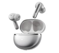 QCY MeloBuds N70 Adaptive Hybrid Noise Canceling Wireless Earbuds, Dual Drivers with MEMS, AI CVC 8.0 Call, LDAC Hi-Res Audio, 50H Playtime, Bluetooth 6.0, Wireless Charging, in-Ear Detection