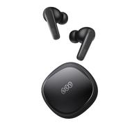 QCY TWS Earbuds, T13X Bluetooth 5.3 Headphones, Quad-Mic Wind-Noise Cancelling, Touch Control, USB-C Quick Charge, Deep Bass, In-Ear Detection Headphones, 30H Playtime, IPX5 Waterproof, Black