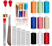 QCZKB Sewing Kit for Adults & Beginners - A Portable Hand Needle and Thread Kit with Premium Sewing Suppliesfor Emergency Clothing Repairs, Travel, and Home Mending