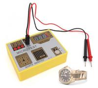 QD-20 Quartz Watch Movement Tester, Multifunction Watch Timegrapher with LCD Display, Built-in Demagnetizer & Real-Time Frequency Monitoring for Watch Repair