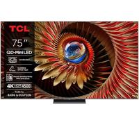 QD Mini LED TV Tcl 75C89K 189cm 4K UHD 2025 Brushed Aluminium